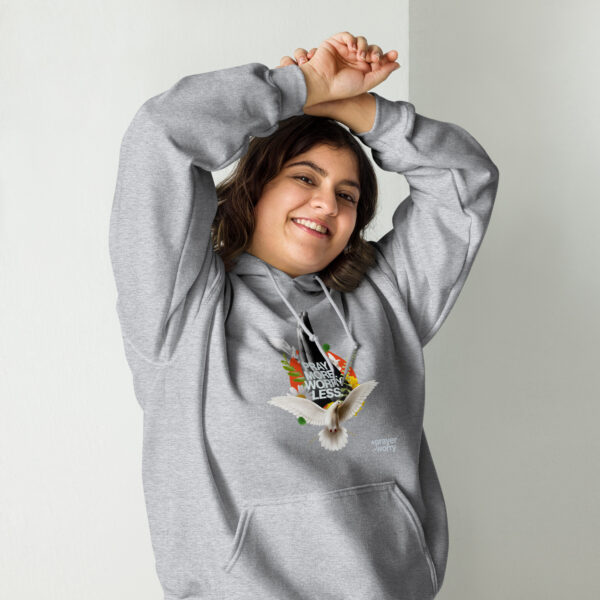 Pray More Worry Less Hoodie - Image 3