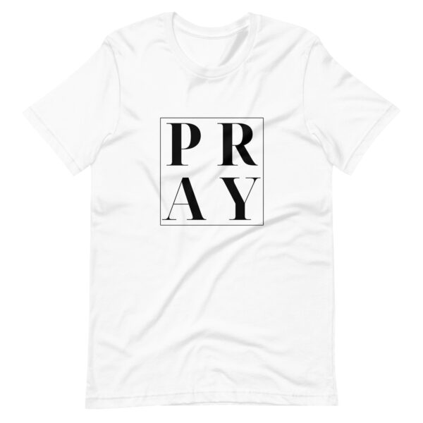 pray tee black design