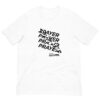 classic prayer tee black design